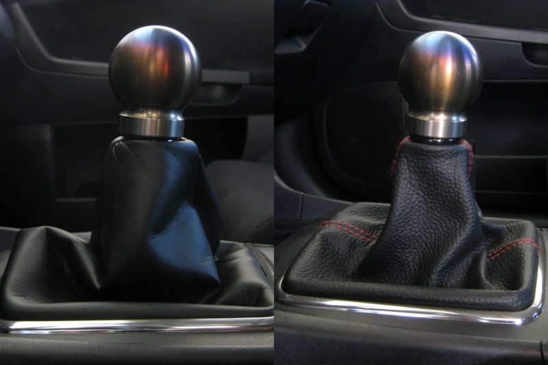 Genuine italian leather shift and brake boots for Mazda's! Mazda3 Forums