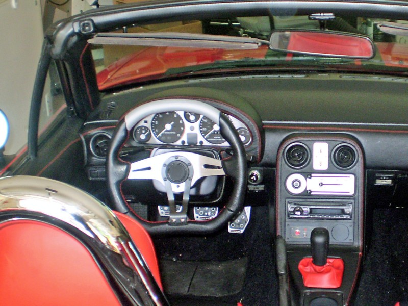 More Leather Interior Panels Now Available For The Miatas Mx