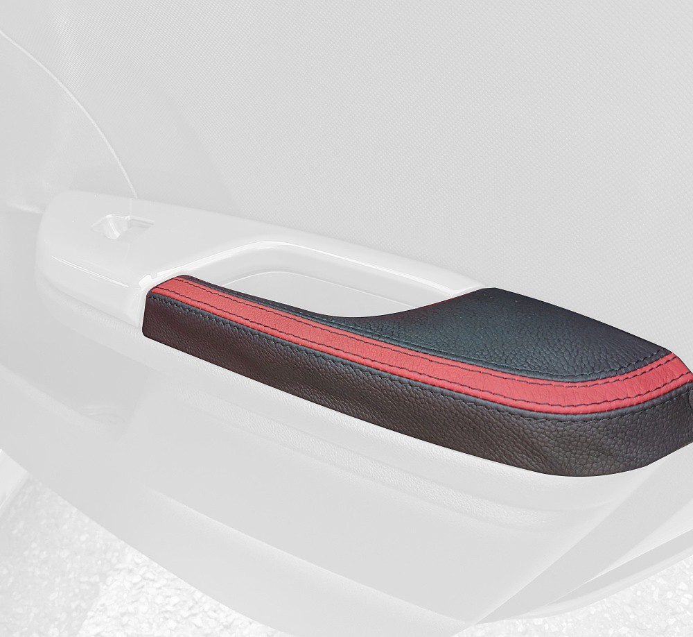 2016-21 Honda Civic door armrest covers - sedan rear