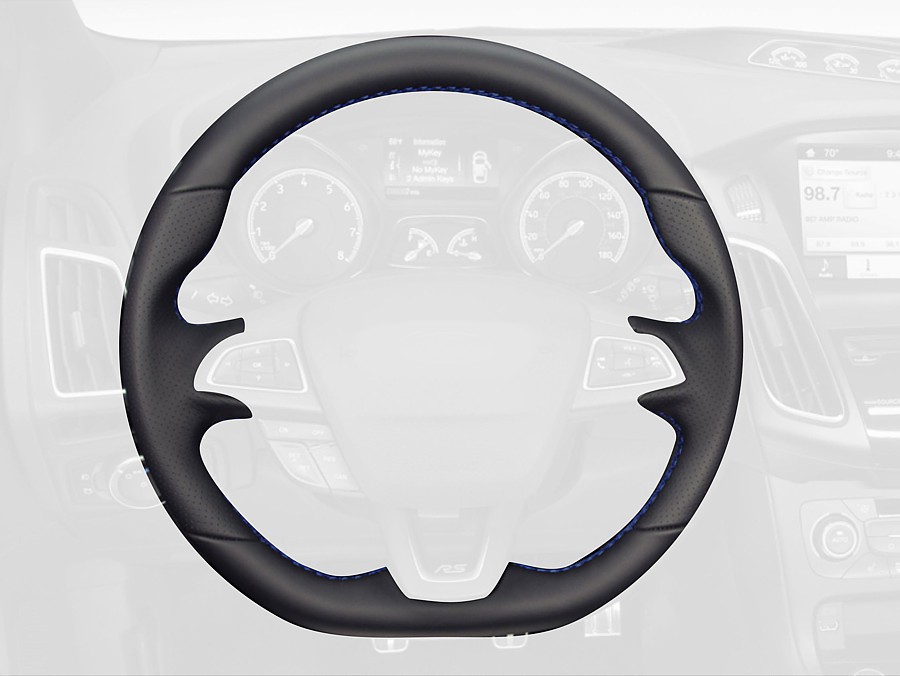 2011-18 Ford Focus Mk3 steering wheel cover - RS/ST (2015-18)