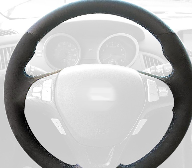 2013-15 Hyundai Genesis Coupe steering wheel cover