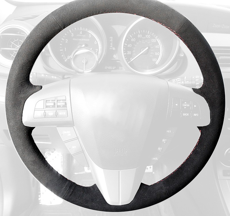 2009-13 Mazda 3 steering wheel cover