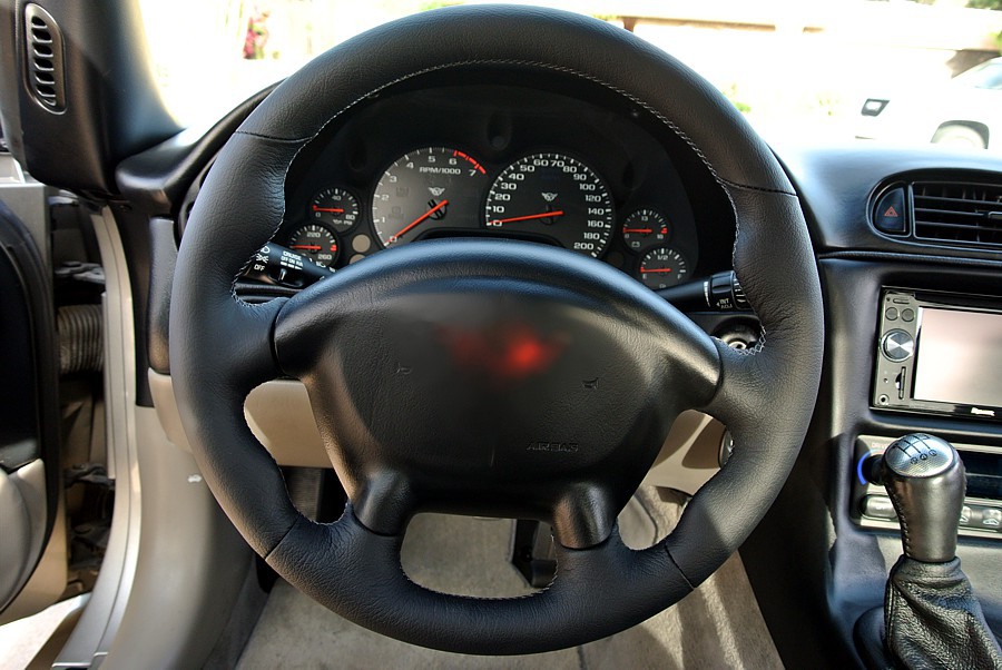 Corvette Steering Wheel Wrap