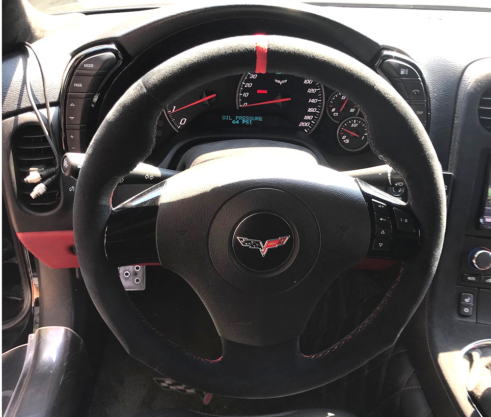 200513 Chevrolet Corvette C6 modified steering wheel