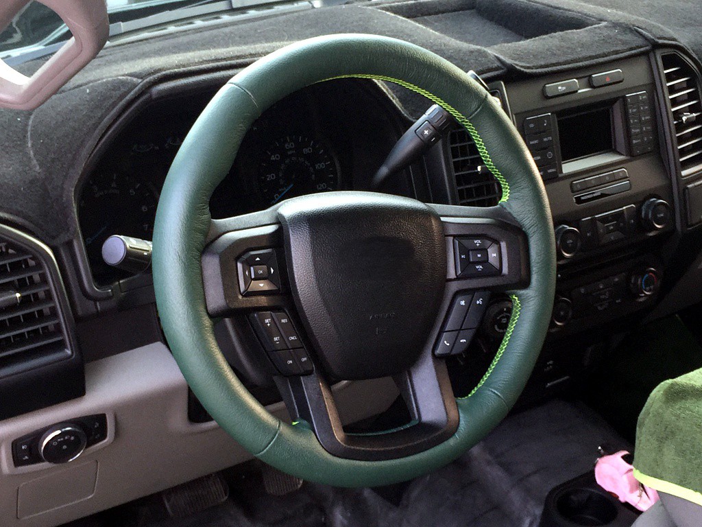 Ford F-150 Steering Wheel Wrap