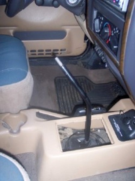 1997-06 Jeep Wrangler TJ shift boot installation