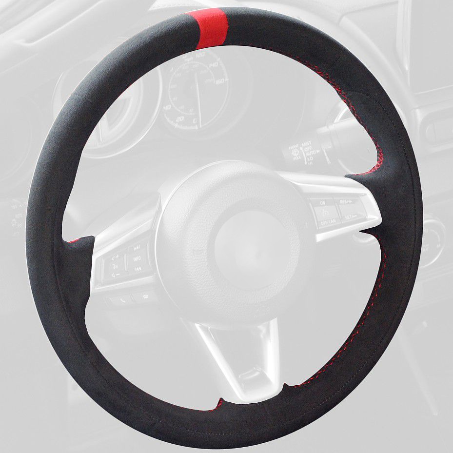Fiat 124 Spider 2016 19 steering wheel cover