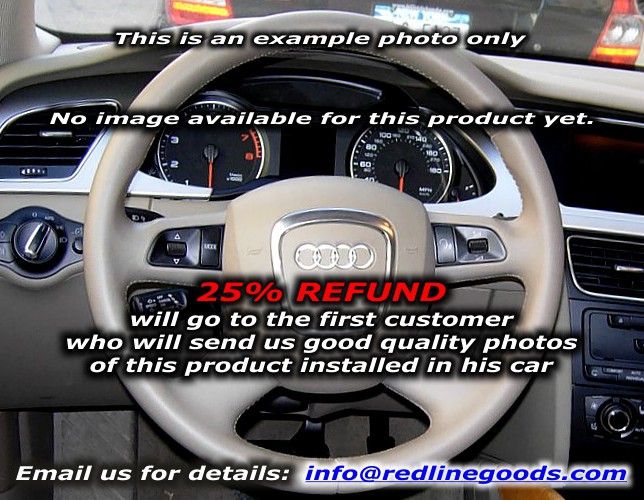 Audi A3 8P 2003 12 steering wheel cover 4 spoke