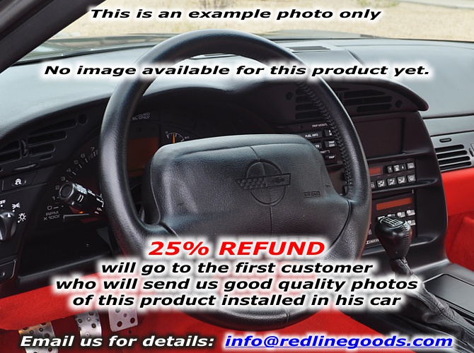 1990-96 Chevrolet Corvette C4 steering wheel cover - 2-spoke