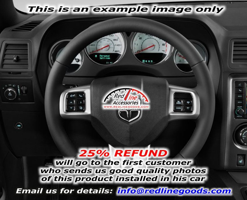 2008-14 Dodge Challenger steering wheel cover (2011-14)
