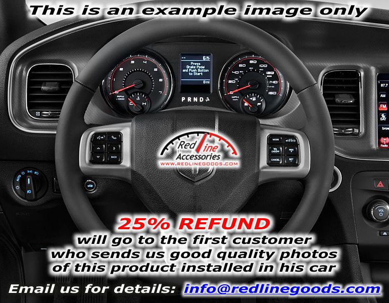 2011-23 Dodge Charger steering wheel cover (2011-14)