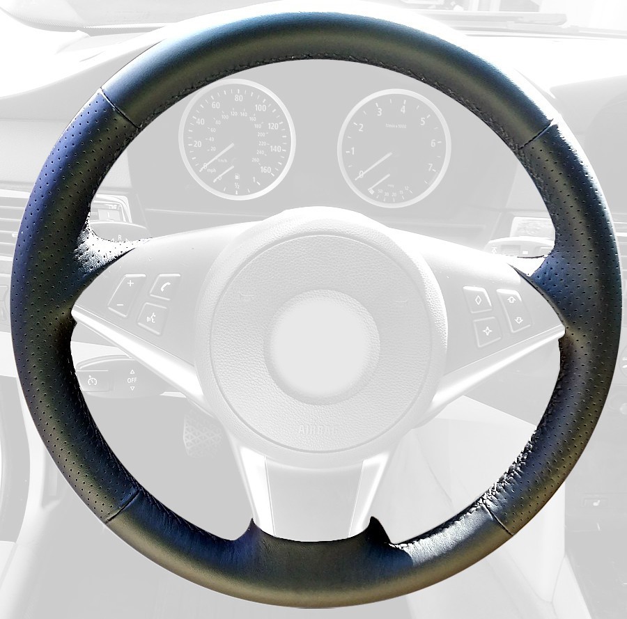 2003-10 BMW 5-series steering wheel cover (2007-10)