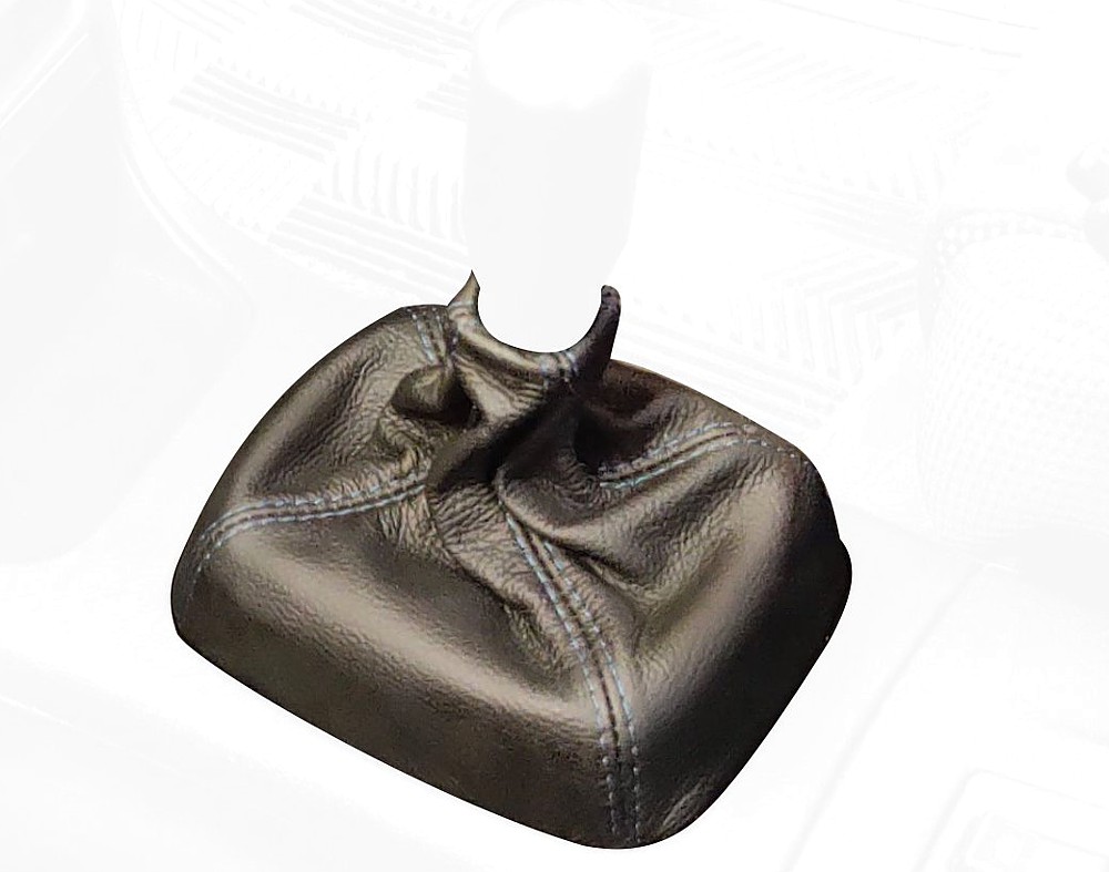 For Chevrolet Trailblazer 2002-09 Automatic Shift Boot Black Genuine Leather