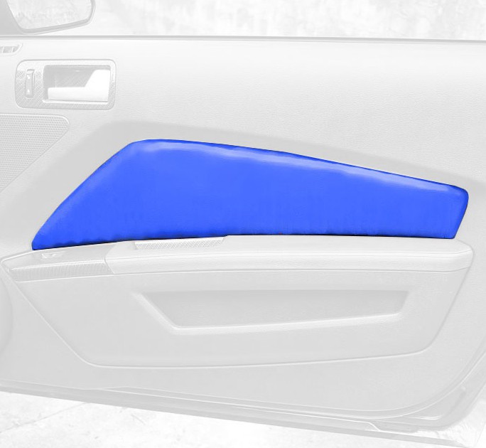 2010-14 Ford Mustang door insert covers - no visible thread