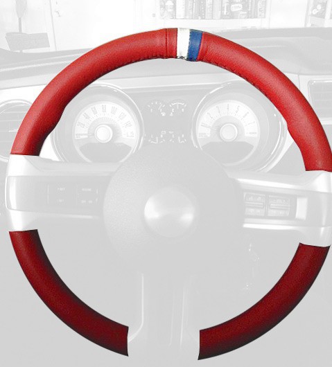 2010-14 Ford Mustang steering wheel cover