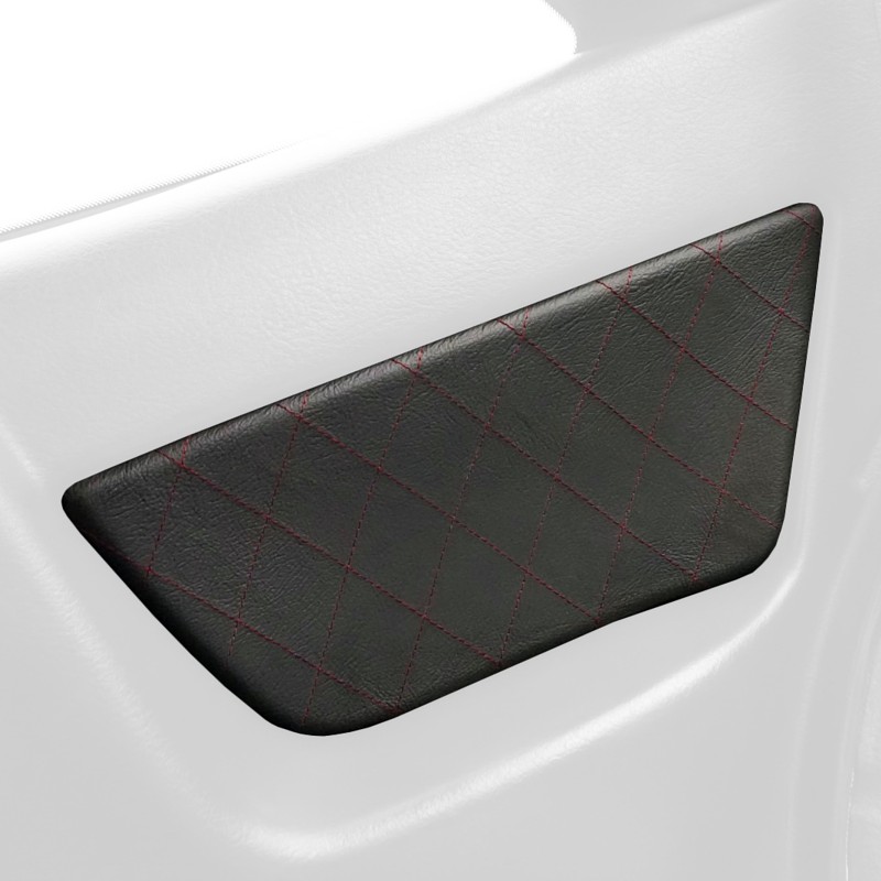 Pieliz Black PU Leather E-Brake Boot Cover For Nissan Skyline R32 1989-1993, Center Floor
