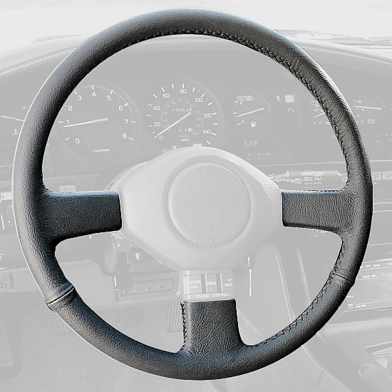 1986-92 Toyota Supra steering wheel cover - 3-spoke version 2