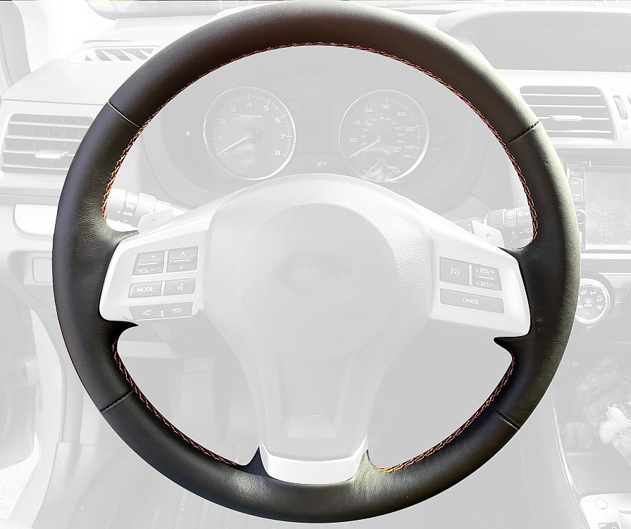 2012-17 Subaru Crosstrek / XV steering wheel cover (2012-15)