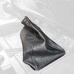 RedlineGoods armrest Cover Type 2 Compatible with Jeep Wrangler TJ 1997-06 Black Leather-Red Thread 